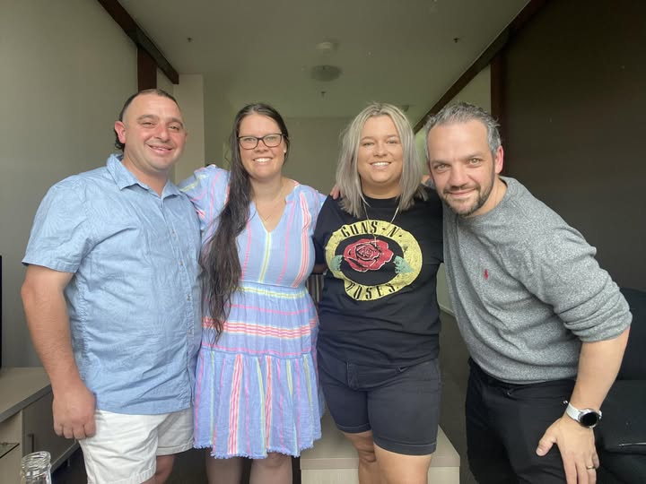 Chris, Taylah, Heidi and Pino at Hip Hip Hurray Canberra